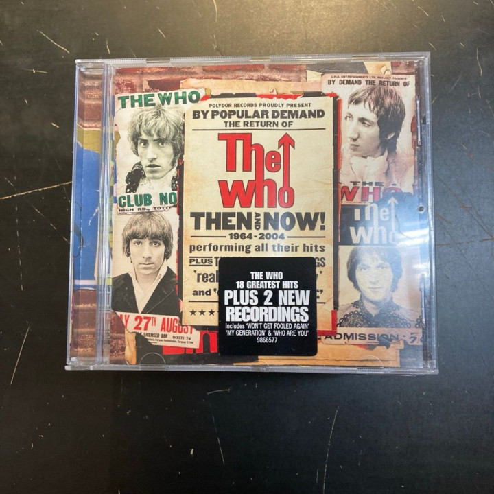 Who - Then And Now CD (VG+/VG+) -psychedelic rock-